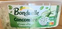 Concombre fromage blanc ciboulette