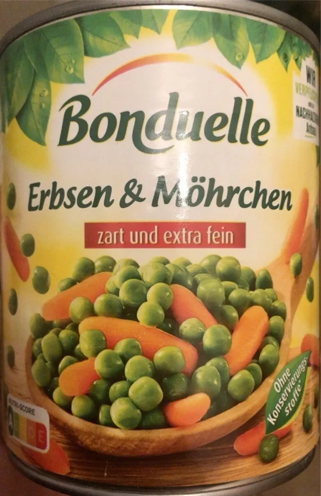 Erbsen mit Möhrchen