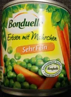 Erbsen mit Möhren
