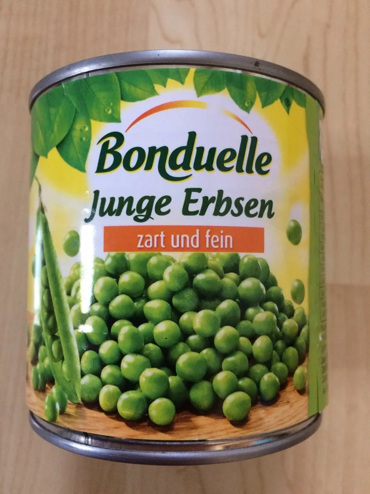 Junge Erbsen