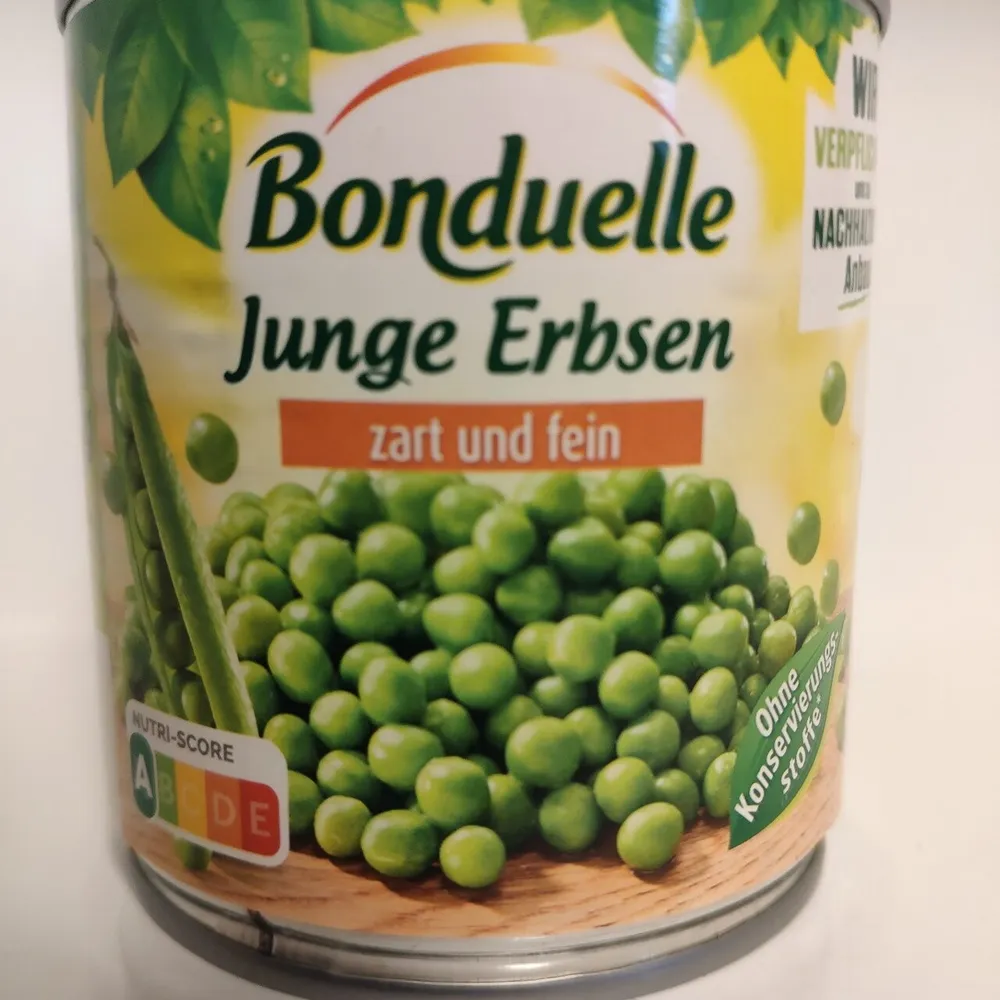 Junge Erbsen
