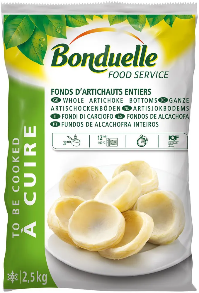 Fonds d'artichaut entiers