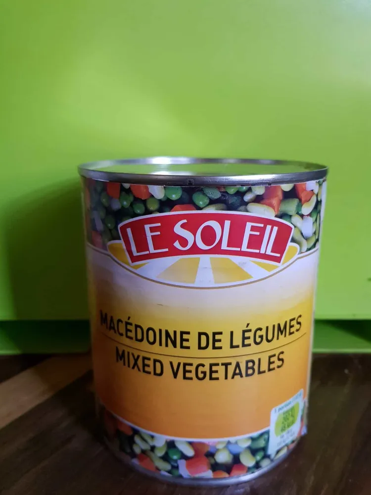 Macedonia de legumes