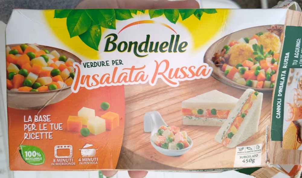 VERDURE PER Insalata Russa