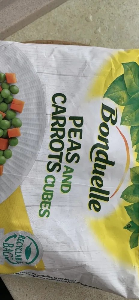 Peas and Carrots Cubes