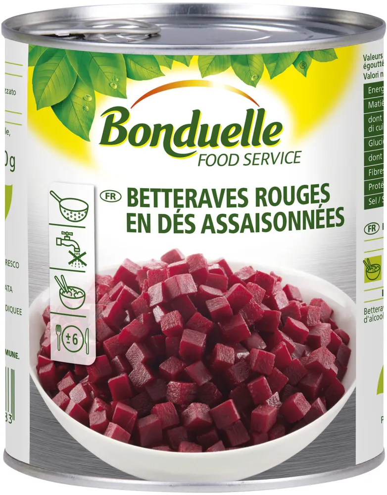 Betterave dés assaisonnée FR
