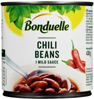 Chili beans in mild sauce