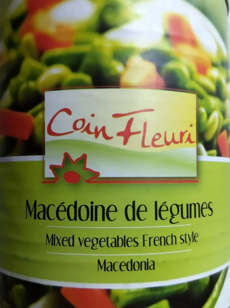Macédoine de légume