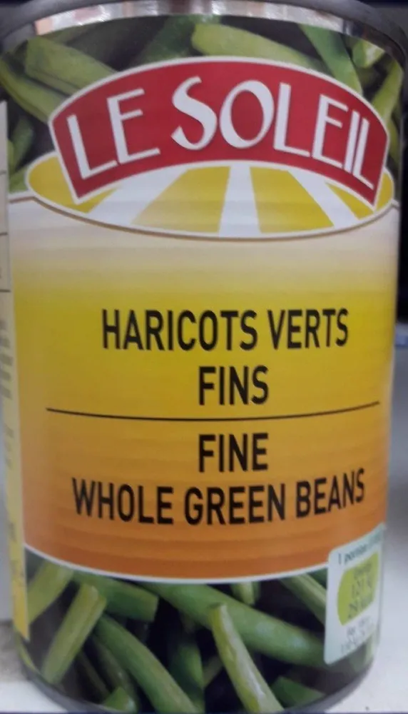 Haricot vert fins