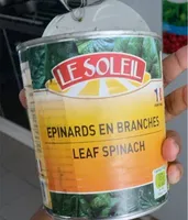 Epinards en branche