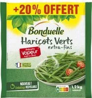 Haricot Vert EF Précuit Vapeur 1200