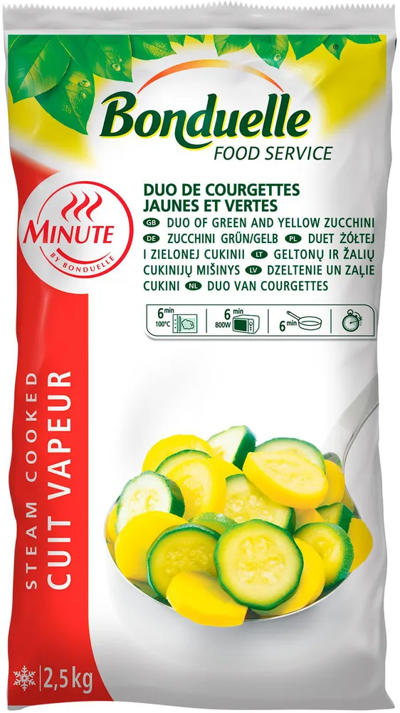 Duo courgette rondelle Minute®
