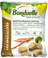 Galette brocoli carotte