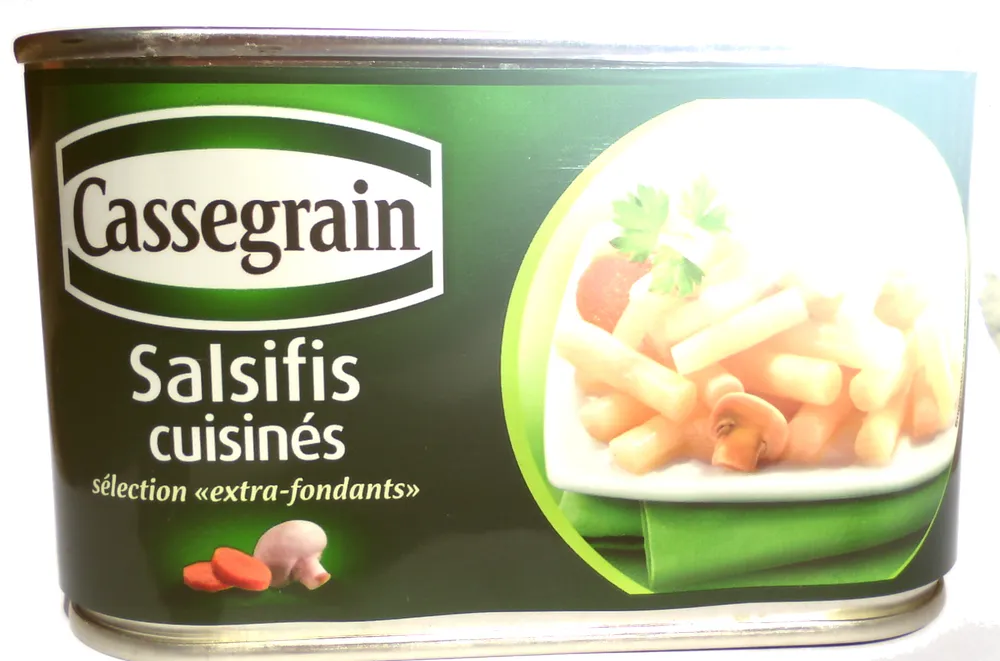 Salsifis cuisinés