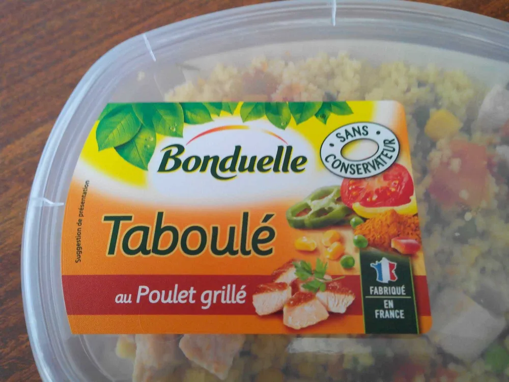 Taboulé au poulet grillé