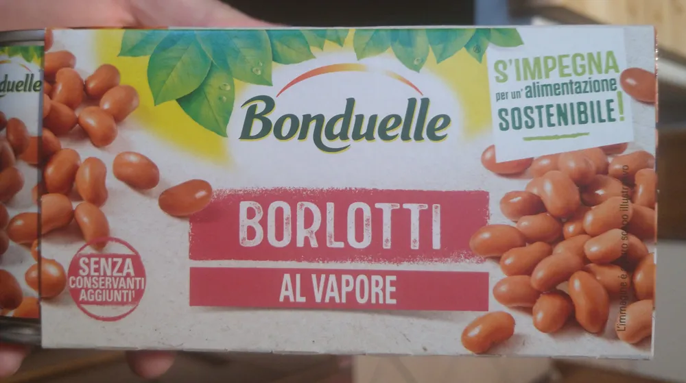 Borlotti al vapore