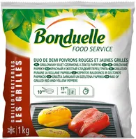 Duo de demi poivron grillé