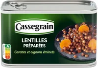 Lentilles préparées 1/2