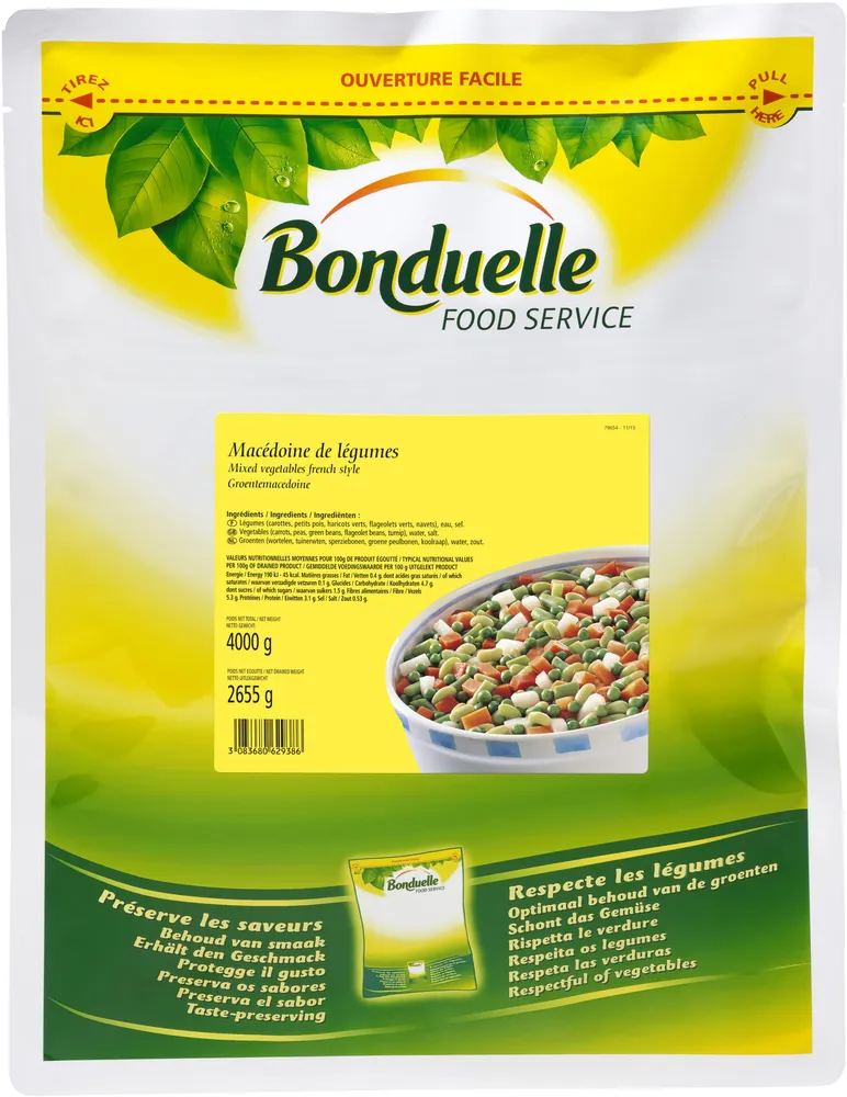 Macédoine de légumes SF
