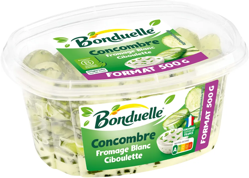 Concombre fromage blanc 500g