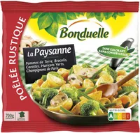 Poêlée La Paysanne - Pommes de terre, Brocolis, Champignons de Paris