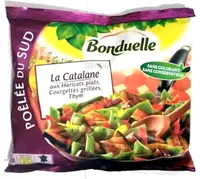 Poêlée du sud : La catalane aux haricots plats, courgettes grillées, thym