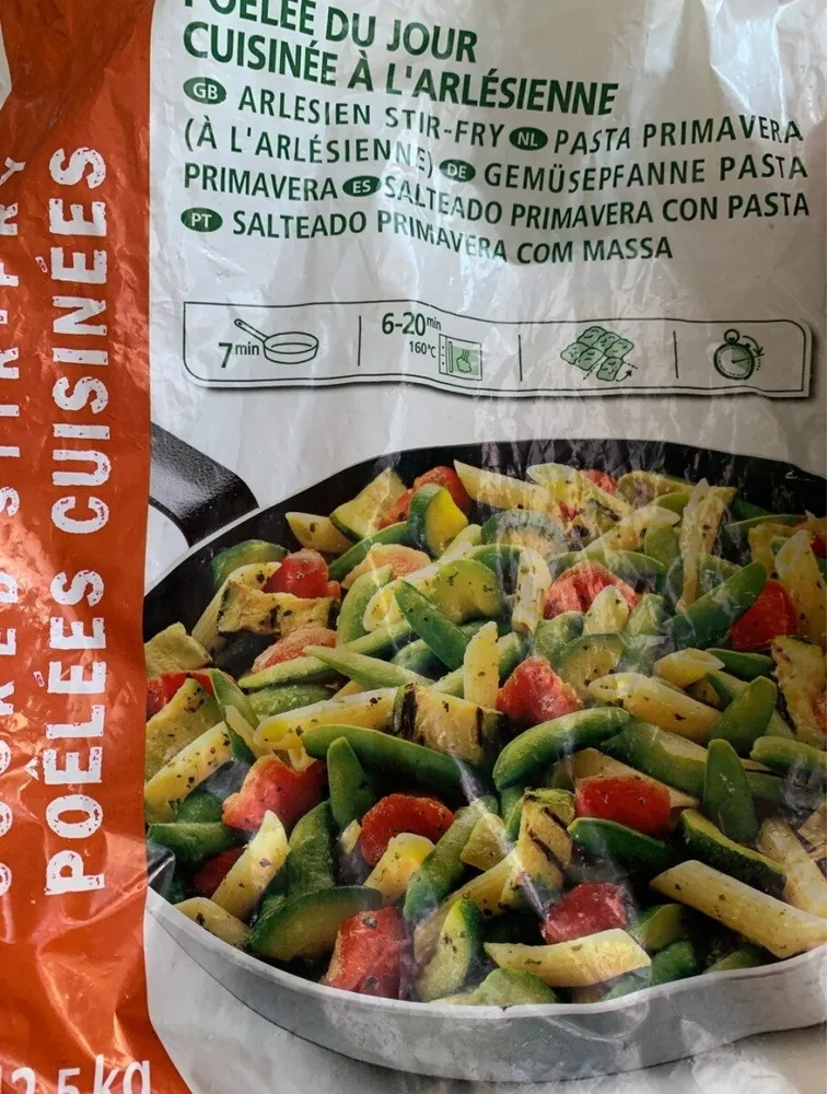 Poêlée cuisinée à l'arlésienne
