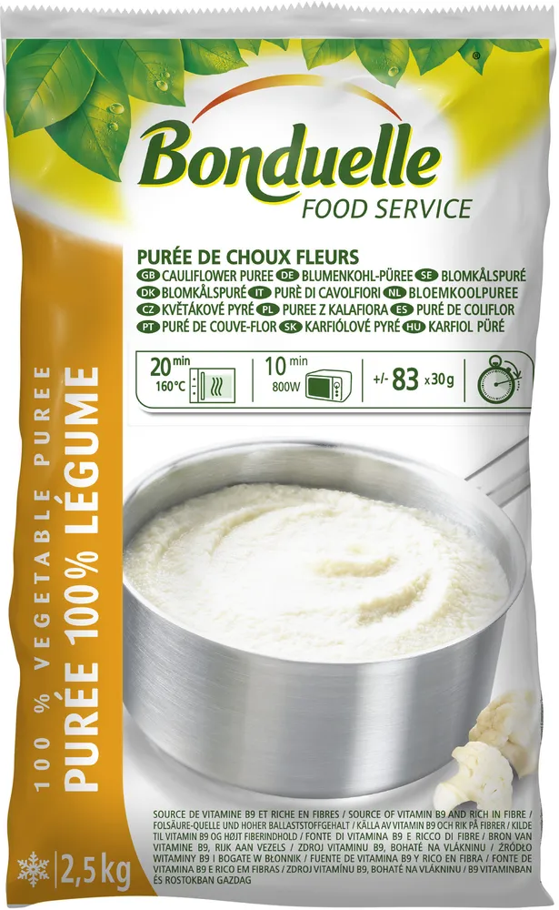 Purée chou-fleur 100% légume CE2 FR