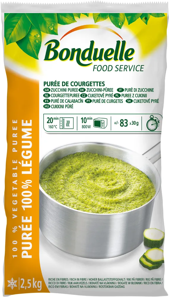 Purée courgette 100% légume CE2 FR