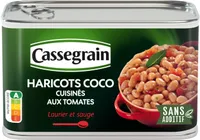 Haricots Coco cuisinés aux Tomates