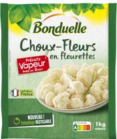 Choux-fleurs Précuits Vapeur 1kg