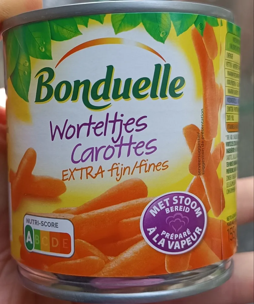 Worteltjes / Carottes / Extra fijn / Extra fines