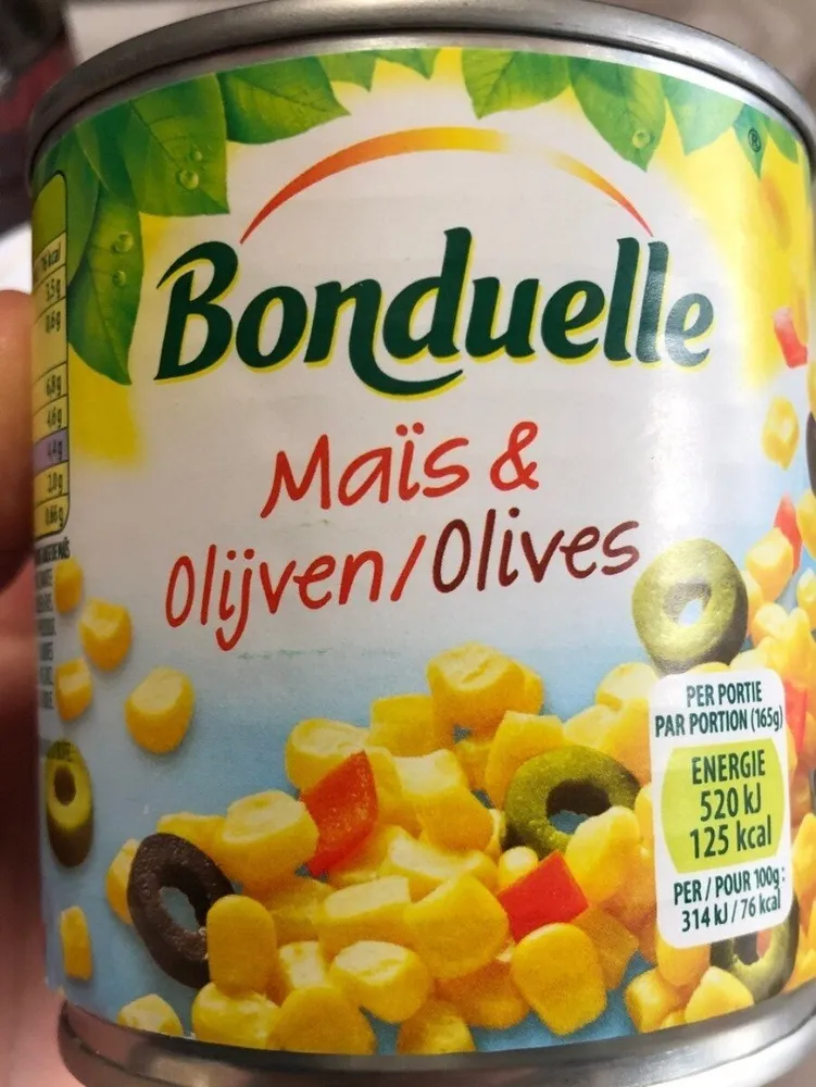Bonduelle Mais et olives