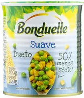 Ervilha E Milho Verde Em Conserva Dueto Bonduelle Lata 200g