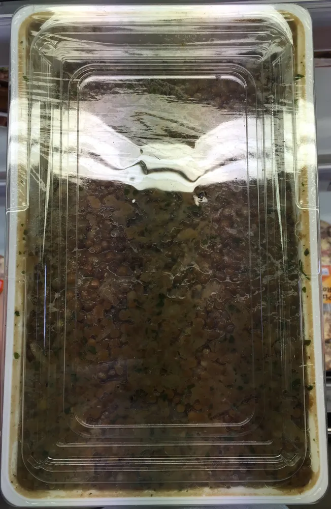 Lentilles au vinaigre de Xérès