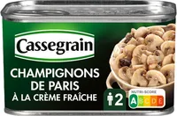 Champignons de Paris à la crème fraîche