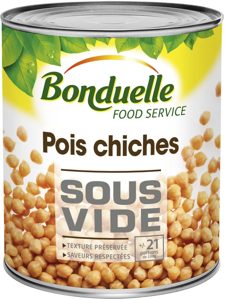 Pois chiche Sous-vide