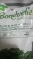 Pousses de navet millefeuille