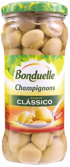 Cogumelo Champignon Inteiro Em Conserva Clássico Bonduelle Vidro 200g