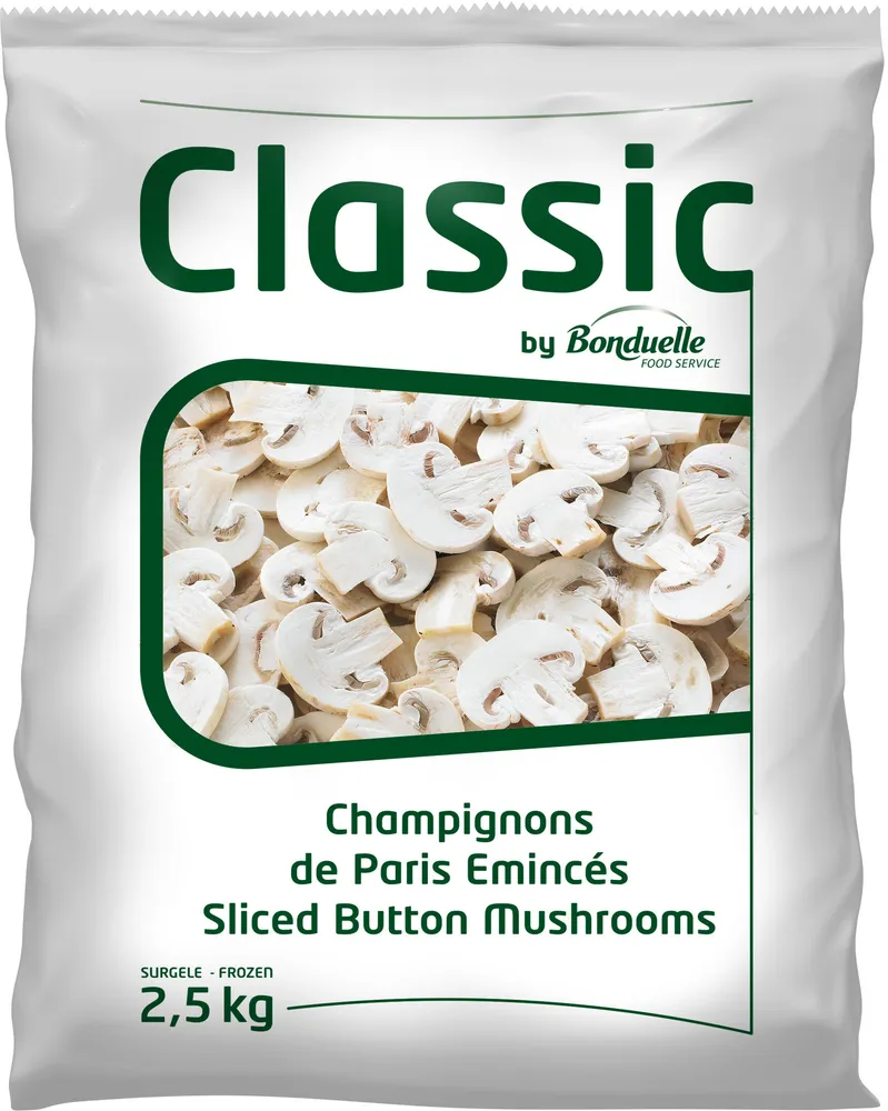 Champignons de Paris émincés