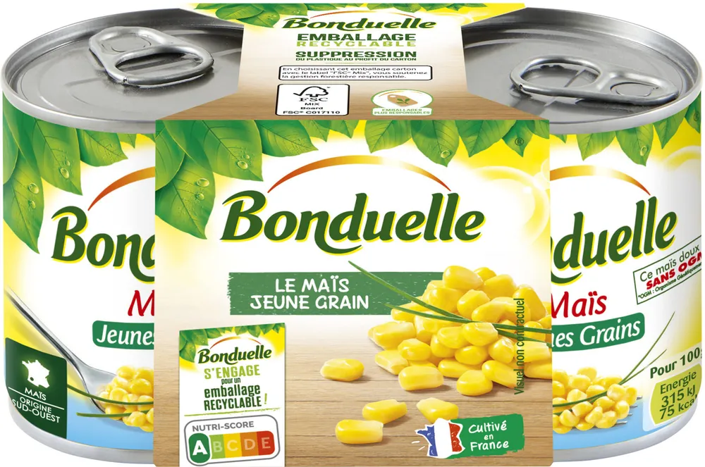 Maïs Jeunes grains Bonduelle 2x140g