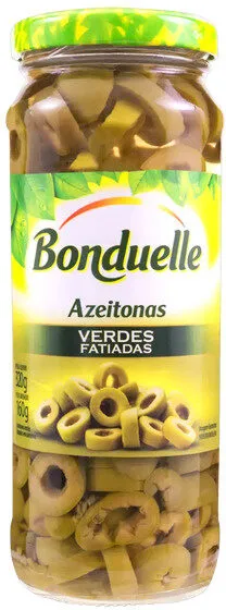 Azeitona Verde Em Conserva Fatiada Bonduelle Vidro 170g