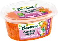 Carottes rapees echalote 500g