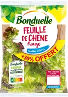 Feuille de chêne rouge 125g + 30%