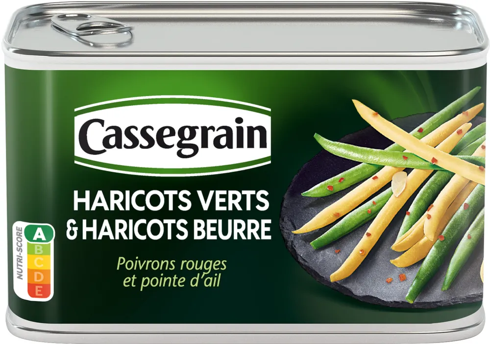 Haricots Verts Haricots Beurre 1/2