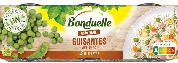 Un toque de guisantes