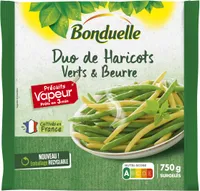 Haricots verts-haricots beurre 750g
