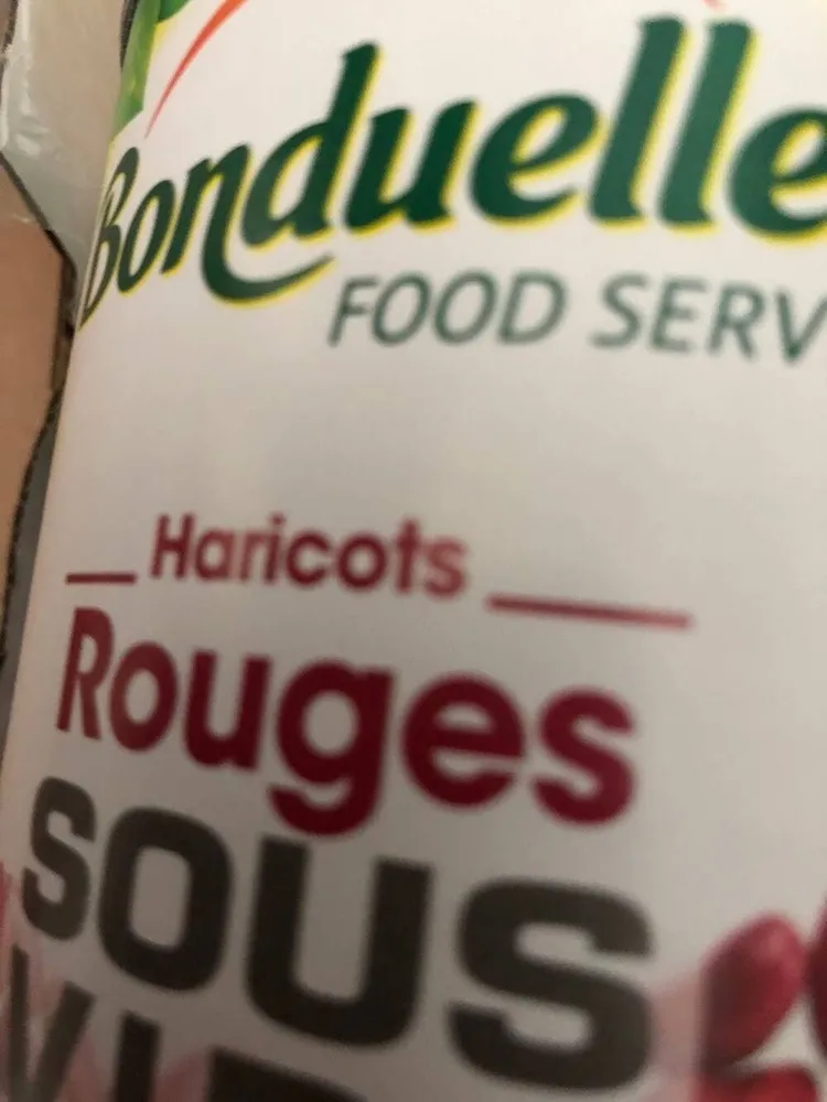 Haricots Rouges SOUS VIDE