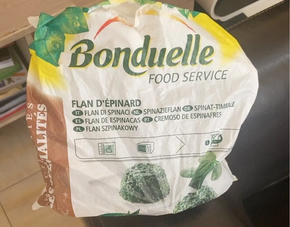 Flan d’épinard