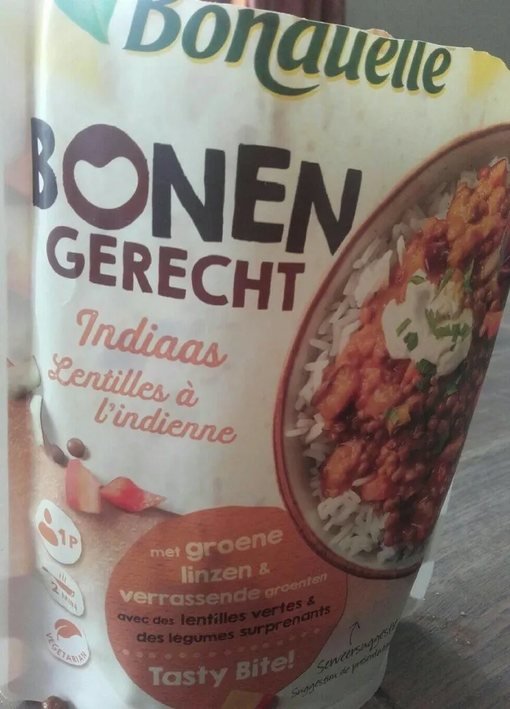 Bonen gerecht lentilles à l'indienne